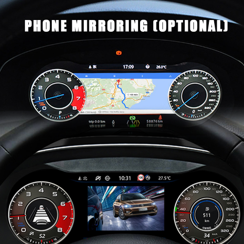 Vw digital shop dash conversion